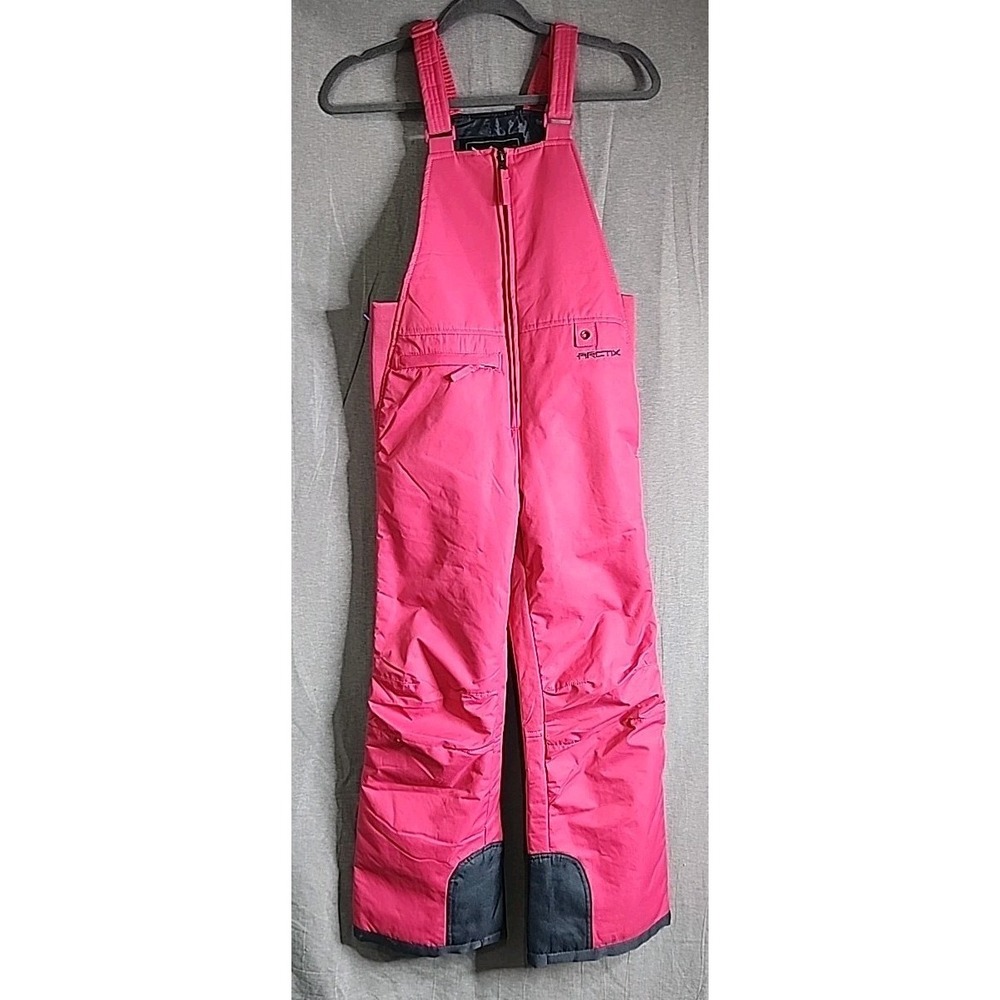 Arctix Youth Pink Insulated Snow Bibs Overalls Style 1550 Size Medium M 5K